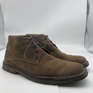 Johnston and Murphy Tan Brown Suede Chukka Ankle Boots Mens Size 8